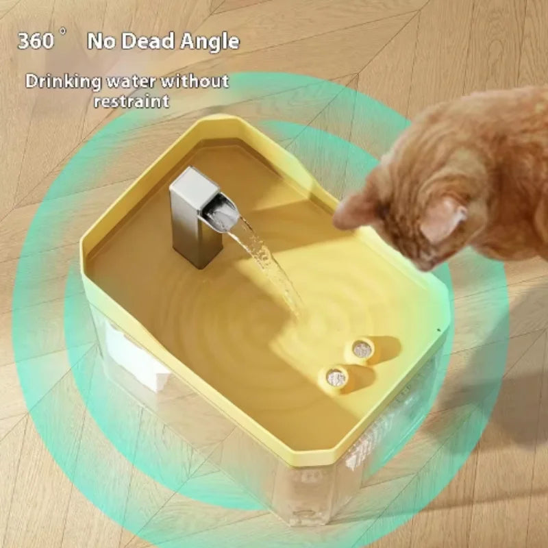 Smart Cat Water Fountain – Automatic Filtered Flowing Water Dispenser