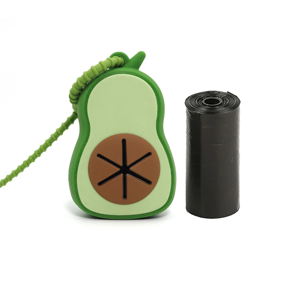 Eco‑Friendly Biodegradable Dog Poop Bags + Silicone Holder