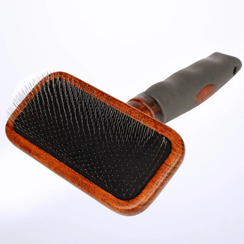 Wooden Pet Grooming Comb – Dog & Cat Hair Remover