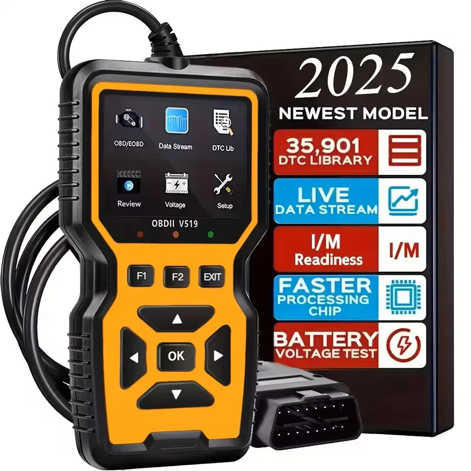 PrimeHeaven Professional OBD2 Car Diagnostic Scanner – Engine Code Reader