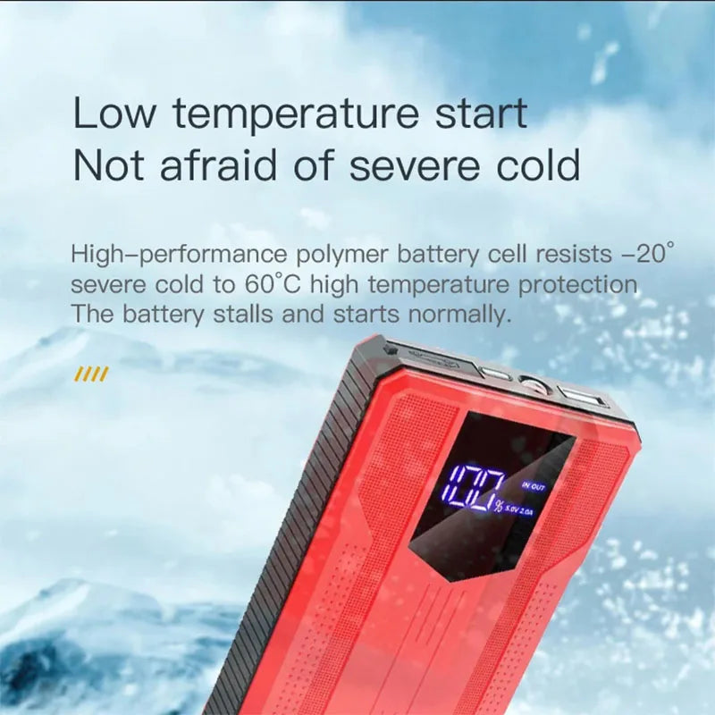 PrimeHeaven 2000A Emergency Car Jump Starter + Power Bank