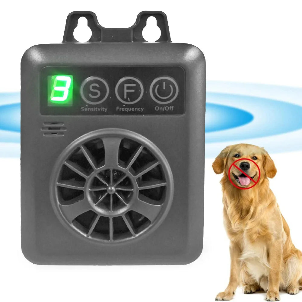 Ultrasonic Anti‑Bark Dog Trainer – Rechargeable & Safe