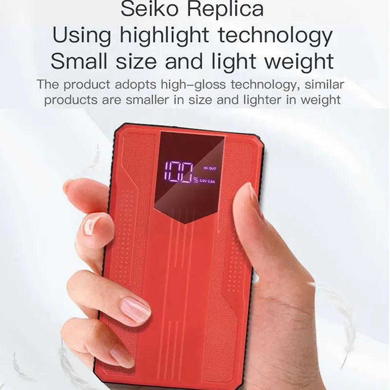 PrimeHeaven 2000A Emergency Car Jump Starter + Power Bank