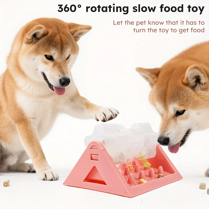 Brain‑Boosting Dog Treat Puzzle – Slow Feeder & Spill‑Proof Design
