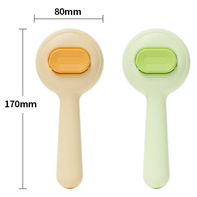 Self‑Cleaning Pet Hair Remover Brush